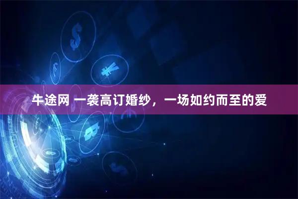 牛途网 一袭高订婚纱，一场如约而至的爱